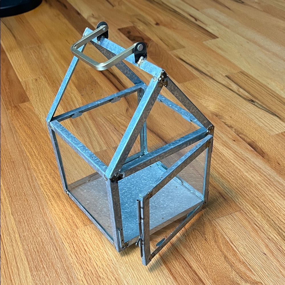 Hearth & Hand galvanized house lantern